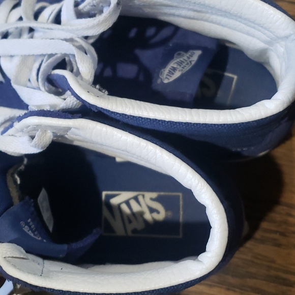 Vans Blue High Tops - Picture 8 of 13